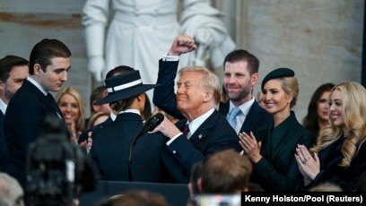 In photos: Trump inauguration