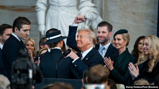 In photos: Trump inauguration