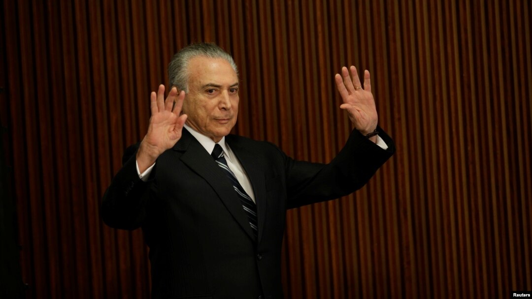 Michel Temer, presidente do Brasil