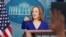 Predstavnica za medije Bele kuće Džen Psaki (Foto: REUTERS/Kevin Lamarque )