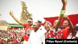 Moçambique – Eleições 2014 - Filipe Nyusi (Chimoio, provincia de Manica)