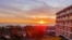 The sun sets in Phu Quoc, Vietnam, where resorts are trying to get tourists to travel again. (VOA News)