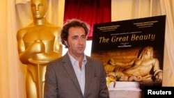 លោក Paolo Sorrentino អ្នក​ដឹកនាំ​នៃ​រឿង The Great Beauty របស់​ប្រទេស​អ៊ីតាលី។ (២៨ កុម្ភៈ ២០១៤)