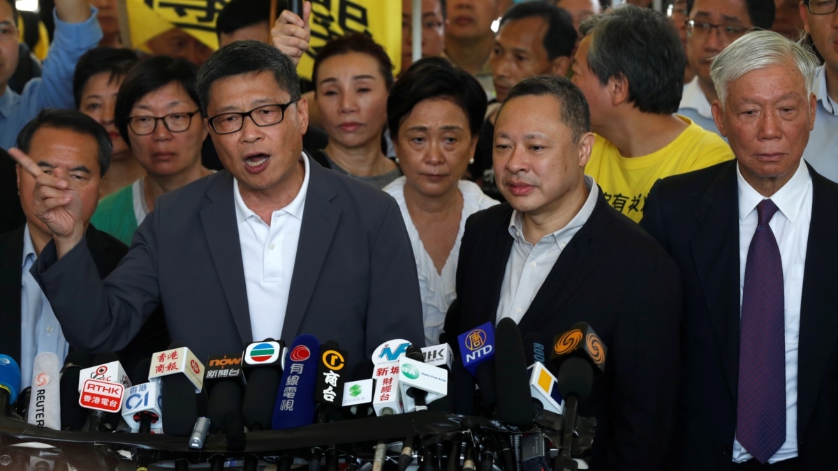 Leaders Of Hong Kong Pro-democracy Protests Sentenced