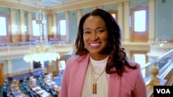 Naquetta Ricks fled Liberia’s civil war as a girl. In early 2021, she began her first term in the Colorado General Assembly. (Betty Ayoub/VOA) 