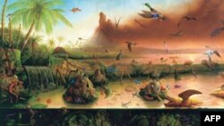 Rokmanova slika "Evolucija" iz 1992.