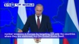 VOA60 World - Putin Threatens US with New Weapons if Missiles Deployed to Europe