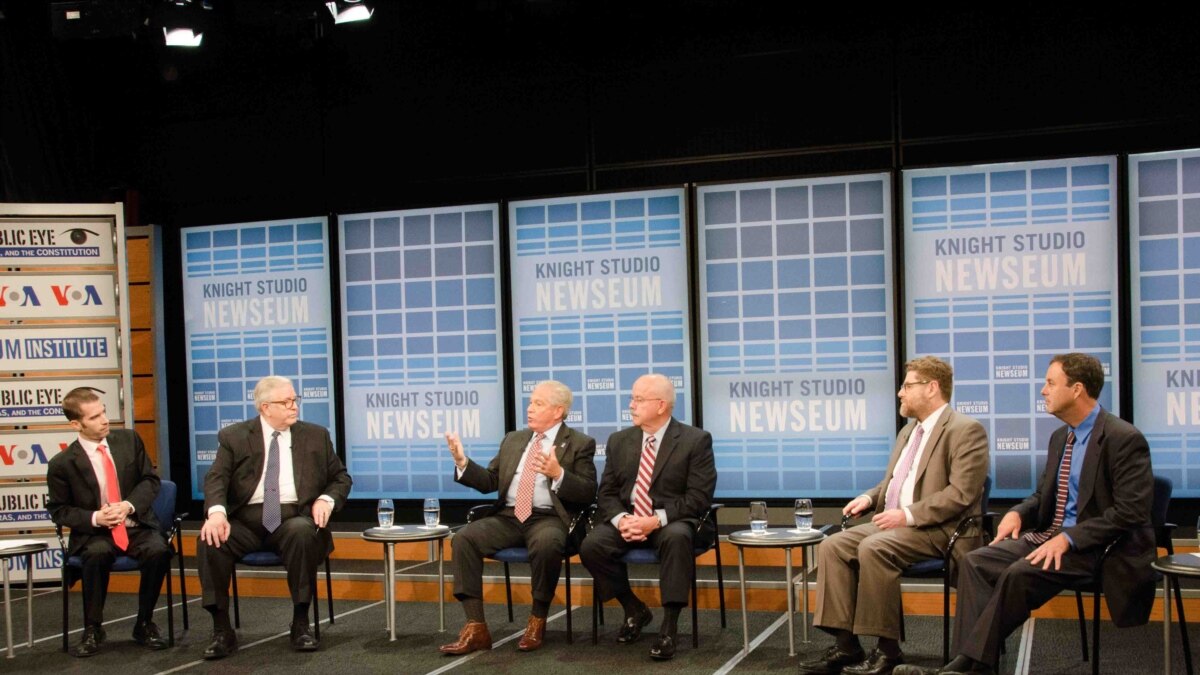 VOA and Newseum Host Discussion about Police, Cameras and the Constitution