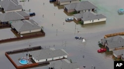 En images : les inondations en Louisiane