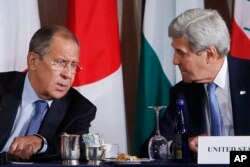 John Kerry et Sergueï Lavrov à New York le 22 septembre 2016.