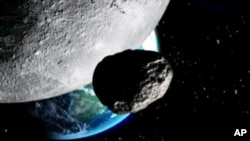 Prema planu, mali asteroid bio bi privučen i postavljen u orbitu oko meseca