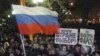 俄军在莫斯科巡逻防止选举抗议