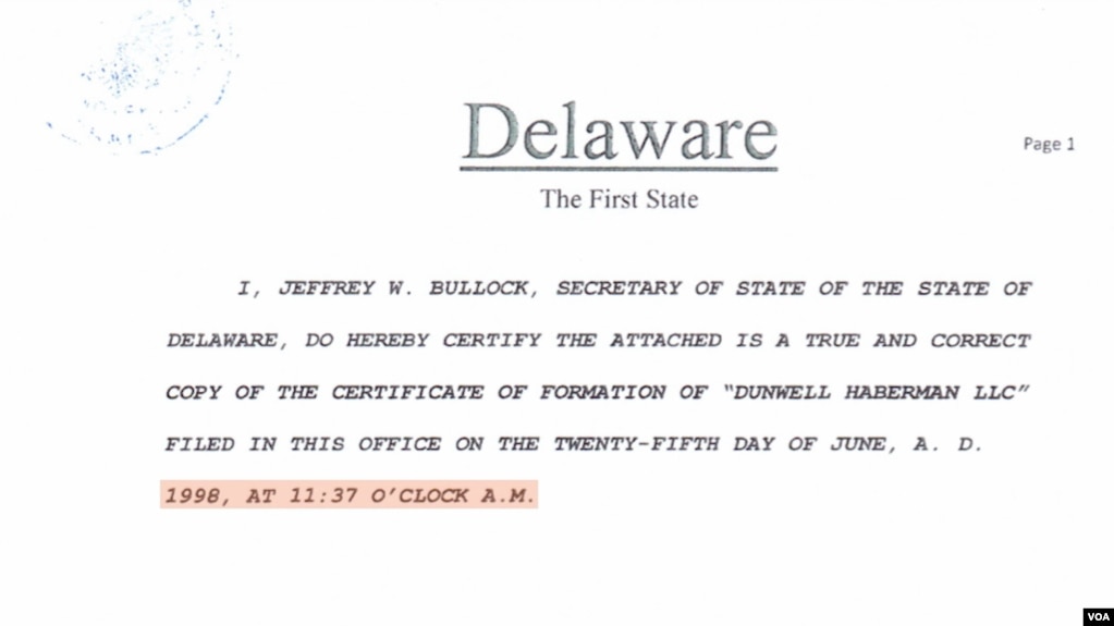 Delaware: Hetime ndaj firmës Dunwell Haberman për falsifikim dokumentesh