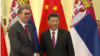 ARHIVA - Predsednik Kine Ši Đinping i predsednik Srbije Aleksadar Vučić