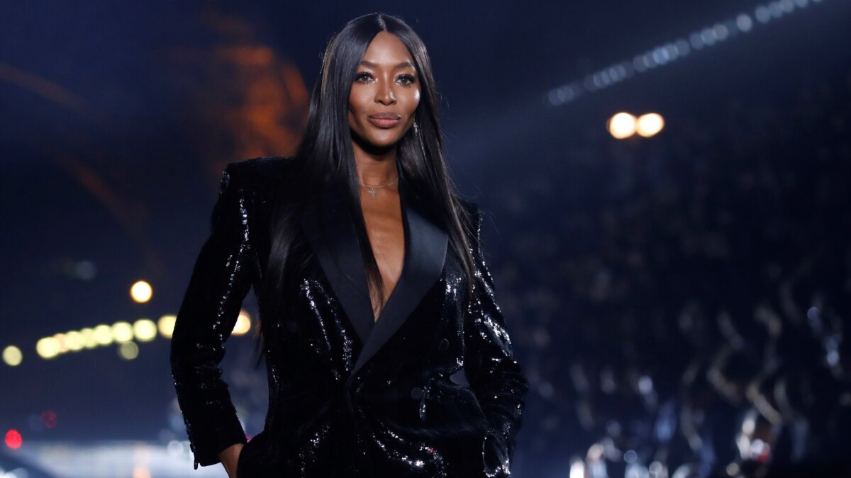 Naomi Campbell and Nigerian Kenneth Ize open Fashion week in Paris ...