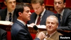 Le Premier ministre français Manuel Valls à l'Assemblée nationale à Paris, le 5 février 2016. (REUTERS/Charles Platiau - RTX25KY7)