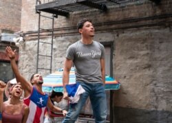 This image released by Warner Bros. Pictures shows Anthony Ramos in a scene from "In the Heights."
