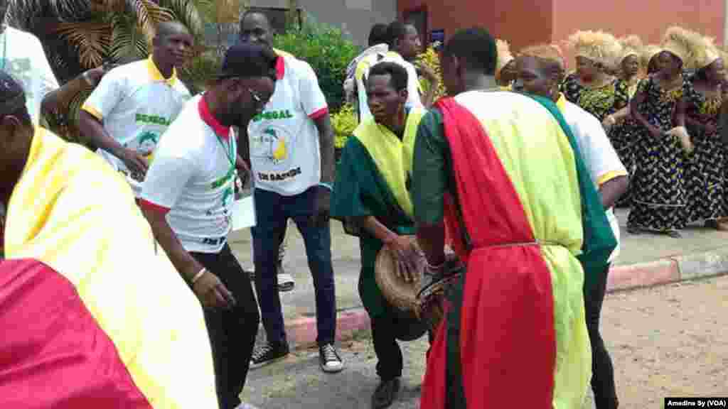 AFCON 2017 a Franceville a Gabon. (VOA/Timothee Donangmaye)