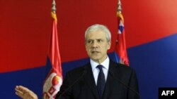 Predsednik Srbije Boris Tadić obraća se javnosti povodom odluke EU da odloži odluku o kandidaturi do marta