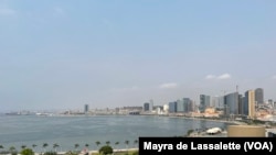 Vista do Porto de Luanda, a partir da Fortaleza de São Miguel