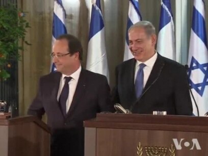 Hollande to Israel: France Will Keep Sanctions on Iran