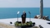 سخنرانی جو بایدن، رئیس جمهوری آمریکا، در کنار بنای یادبود تکاوران «پوینت دی هوک» جنگ جهانی دوم
