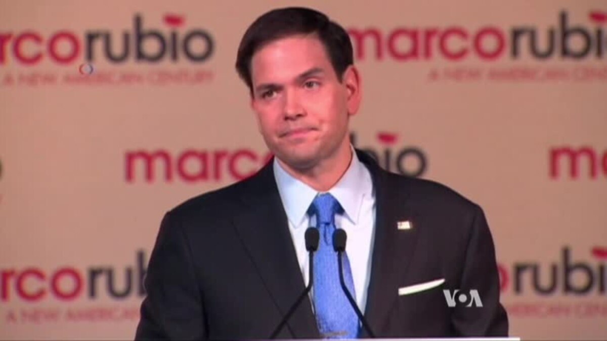Republican Marco Rubio Announces Run For President