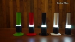 A Flashlight and Tabletop Lamp in One Called the Kaleido Torch