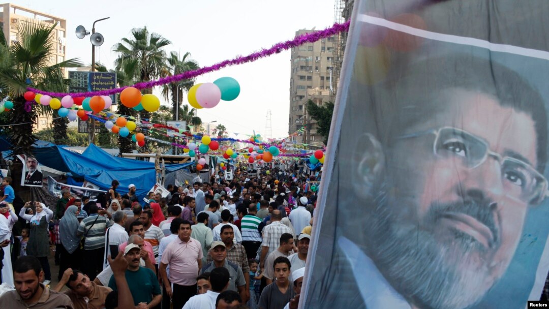 Abashigikiye prezida yakuwe ku butegetsi mu gihugu ca Misiri, Mohamed Morsi