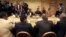 FILE - Yemen's warring parties attend a new round of talks to discuss a prisoners swap deal, in Amman, Jordan, Feb. 5, 2019. 