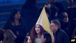 Chappell Roan in the audience during the 67th annual Grammy Awards on Feb. 2, 2025, in Los Angeles. 