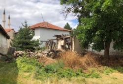 The remains of an old house where the great great grandfather of Boris Johnson once lived in Kalfat, a village in the Cankiri province, 100 kilometers (62 miles) north of the Turkish capital Ankara, Turkey, July 25, 2019.