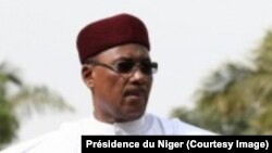 Le président Issoufou Mahamadou, à Niamey, Niger, 23 décembre 2017. (Présidence du Niger)