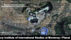 지난 5월 30일 북한 평양 인근 원로리 일대의 핵무기 생산 의심 시설을 촬영한 위성 사진. 사진제공=Middlebury Institute of International Studies at Monterey / Planet.