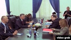 Susret ministra inostranih poslova Bosne i Hercegovine Zlatka Lagumdžije i premijera Srbije Ivice Dačića