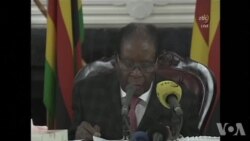 Le président Mugabe n'annonce pas sa démission (vidéo)