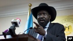 Prezida Salva Kiir wa Sudani y'Ubumanuko