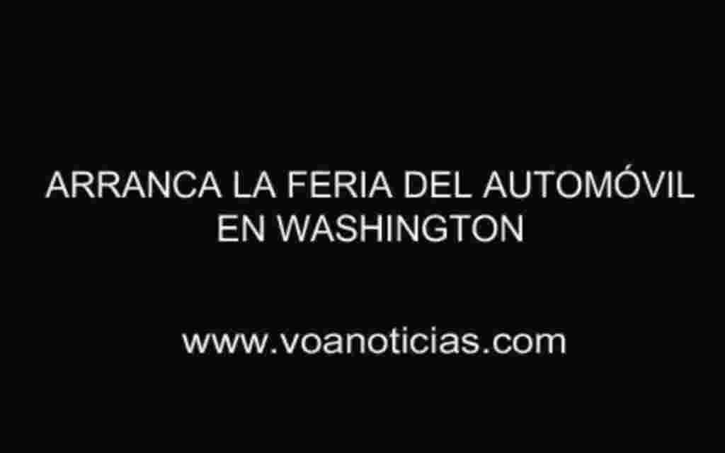 Feria del Automóvil en Washington