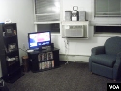 Living room of the dorm