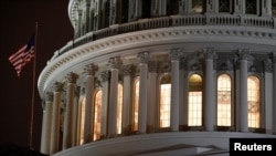 El Capitolio de EE.UU. en Washington, D.C., visto el 25 de marzo de 2020.