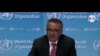 Le directeur général de l'Organisation mondiale de la santé (OMS) Tedros Adhanom Ghebreyesus