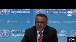 Le directeur général de l'Organisation mondiale de la santé (OMS) Tedros Adhanom Ghebreyesus