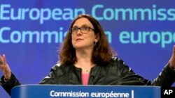 Kwamishiniyar Cinakayyar EU Cecilia Malmstroem 