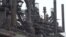The closed Bethlehem Steel plant, Bethlehem, Pennsylvania. 