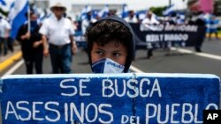 La comunidad internacional exige el fin de la represión y la violencia en Nicaragua, así como elecciones adelantadas algo que el presidente Daniel Ortega rechaza.