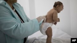 Virus Zika diduga mengakibatkan microcephaly, atau kerusakan otak pada bayi dan penyakit syaraf Guillain Barre (foto: ilustrasi).