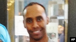 FILE - Mohamed Noor is pictured at a community event welcoming him to the Minneapolis police force in May 2016.