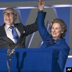 Meryl Streep as British Prime Minister Margaret Thatcher in “The Iron Lady.”