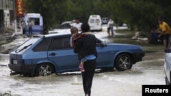 جنوبی روس میں آنے والا سیلاب