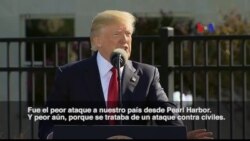 Mensaje de Trump "En el día en el que el mundo cambió"